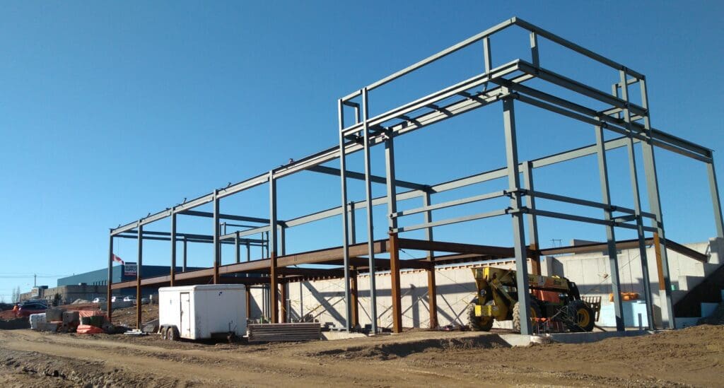 New building frames